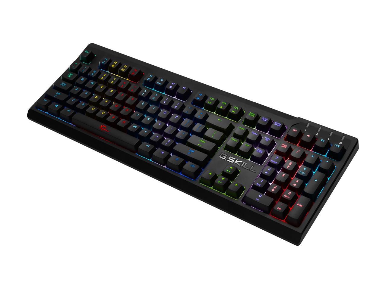 G.SKILL RIPJAWS KM570 RGB Mechanical Gaming Keyboard - Cherry MX RGB Red