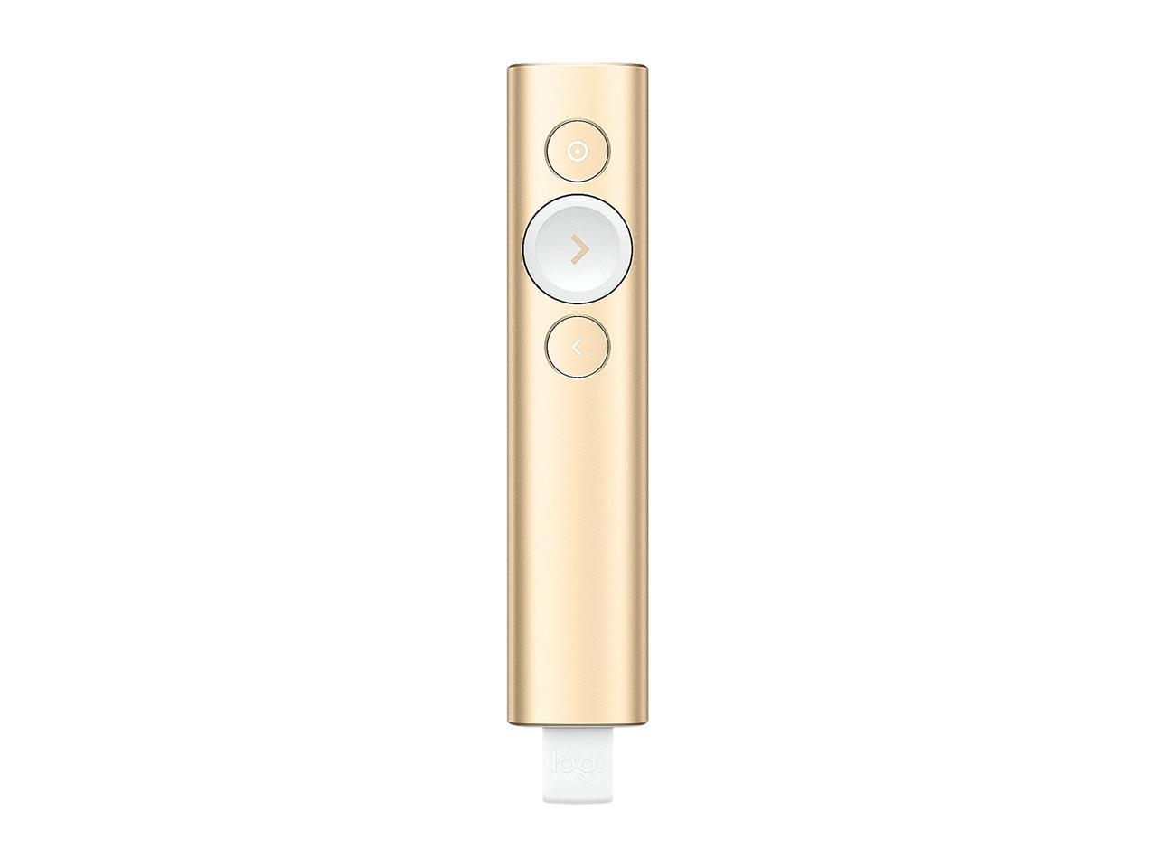 Logitech Spotlight Presentation Remote - Gold