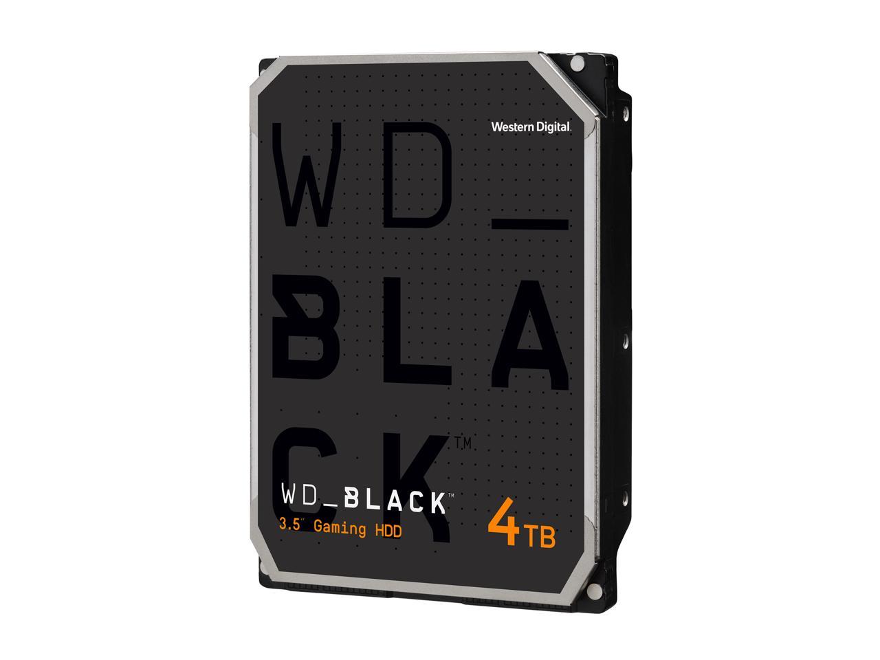 WD Black 4TB Performance Desktop Hard Disk Drive - 7200 RPM SATA 6Gb/s 256MB Cache 3.5 Inch - WD4005FZBX