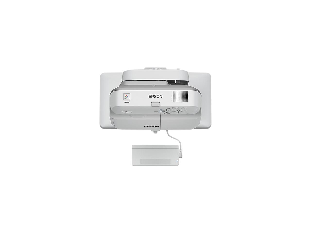 Epson BrightLink 695Wi WXGA 3LCD Ultra Short-throw Interactive Classroom Projector 3500 lumens, V11H740522