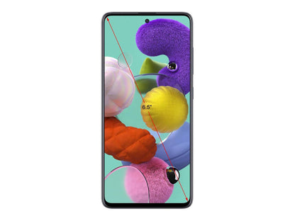 Samsung Galaxy A51 A515F 128GB DUOS GSM Unlocked Phone w/ Quad Camera 48 MP + 12 MP + 5 MP + 5 MP (International Variant/US Compatible LTE)
