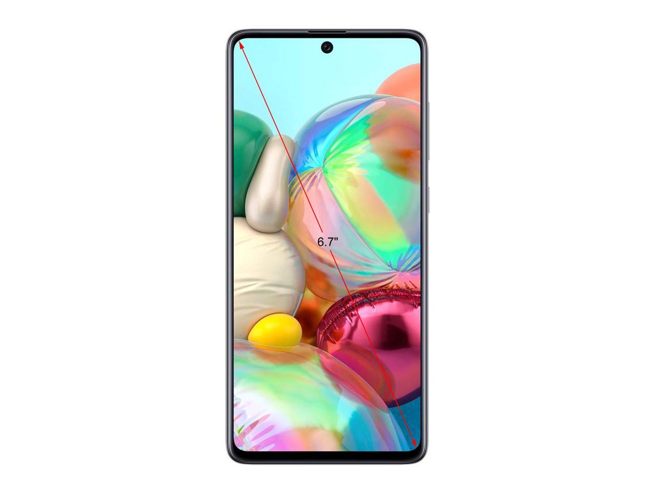 Samsung Galaxy A71 A715F 128GB Dual-SIM GSM Unlocked Phone (International Variant/US Compatible LTE)