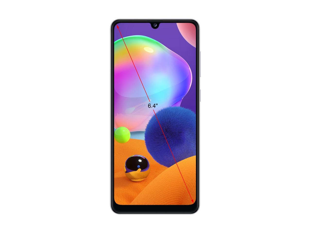 Samsung Galaxy A31 A315G Dual SIM GSM Unlocked Android SmartPhone (International Variant/US Compatible LTE)