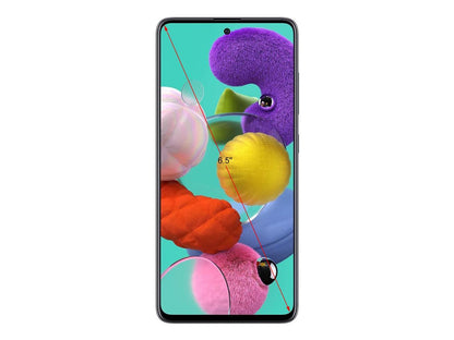 Samsung Galaxy A51 Factory Unlocked Cell Phone Smart Smartphone | 128GB of Storage | Long Lasting Battery | Single SIM | GSM or CDMA Compatible | US Version | BlackSM-A515UZKNXAA