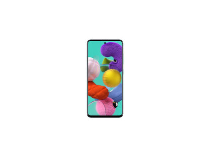 Samsung Galaxy A51 A515U 128GB GSM/CDMA Unlocked Phone w/ Quad Camera 48 MP + 12 MP + 5 MP + 5 MP - Prism Crush Blue