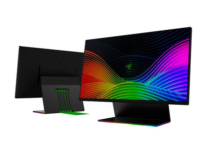 Razer Raptor 27" WQHD 2560x1440 2K Resolution 1ms 144Hz USB-C HDMI DisplayPort USB 3.2 Hub AMD Adaptive FreeSYNC Technology HDR 400 Non-Glare IPS Gaming Monitor