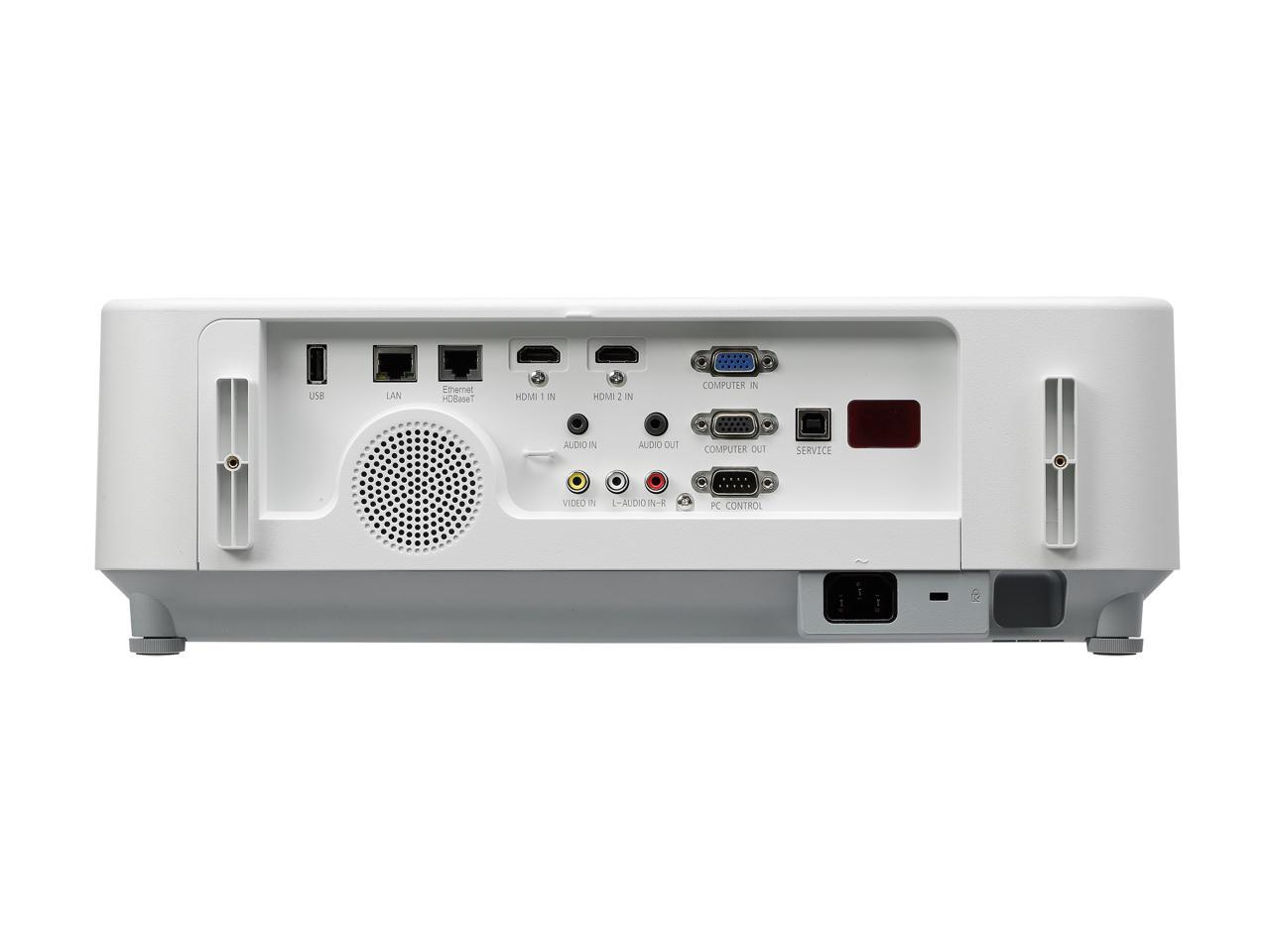 NEC P474W 1280 x 800 4700 Lumens LCD Projector 18,000:1 RJ45