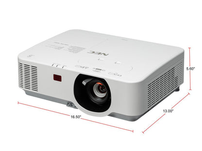 NEC P474W 1280 x 800 4700 Lumens LCD Projector 18,000:1 RJ45