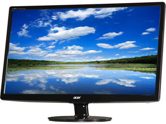 Acer S241HL bmid UM.FS1AA.001 24" Full HD 1920 x 1080 5ms 60 Hz D-Sub, DVI, HDMI Built-in Speakers LCD Monitor