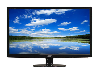 Acer S241HL bmid UM.FS1AA.001 24" Full HD 1920 x 1080 5ms 60 Hz D-Sub, DVI, HDMI Built-in Speakers LCD Monitor