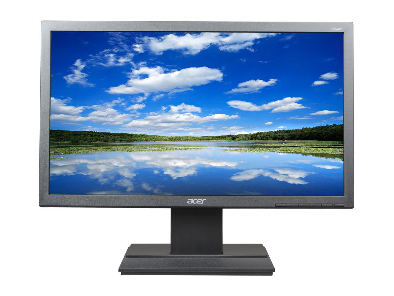 Acer V206HQL Abd UM.IV6AA.A02 19.5" HD+ 1600 x 900 5 ms 60 Hz D-Sub, DVI LCD Monitor