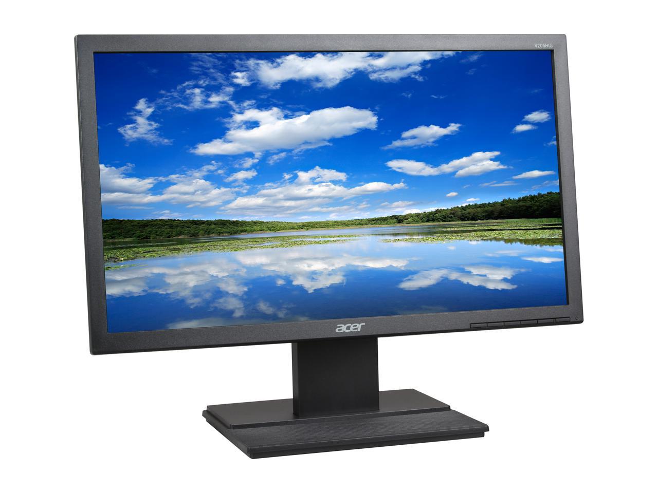 Acer V206HQL Abd UM.IV6AA.A02 19.5" HD+ 1600 x 900 5 ms 60 Hz D-Sub, DVI LCD Monitor