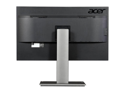 Acer B326HUL ymiidphz Black 32" 6ms WQHD Dual HDMI Widescreen LED Backlight LCD Monitor VA Panel 300 cd/m2 ACM 100,000,000:1 (3000:1), Built-in Speakers & USB Hub 3.0, Height Adjustable