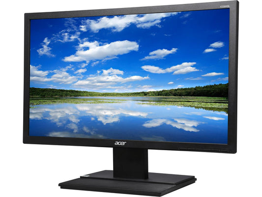 Acer V226HQL Bbd Black 21.5" 5ms LED Backlight LCD Monitor 200 cd/m2 100,000,000:1 - Certified Refurbished Manufacturer Recertified