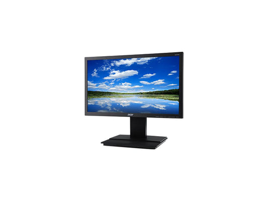 Acer B206HQL Full HD 1920 x 1080 60Hz DVI VGA Built-in Speakers Tilt Vertical Alignment Panel Technology Backlit LED Monitor