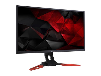 Acer Predator XB1 XB321HK BMIPHZ 32" Ultra HD 3840 x 2160 4K Resolution 60Hz 4ms HDMI DisplayPort NVIDIA G-SYNC Technology Built-in Speakers Backlit LED IPS Gaming Monitor