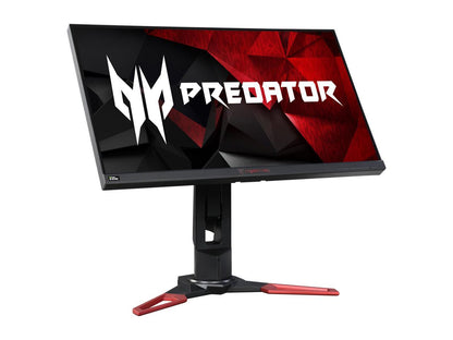 Acer Predator XB1 XB271HU Abmiprz 27" WQHD 2560 x 1440 (2K) 1ms 144Hz (Overclock Refresh Rate 165 Hz) 350 cd/m2 G-Sync Gaming Monitor, HDMI, DisplayPort, USB3.0