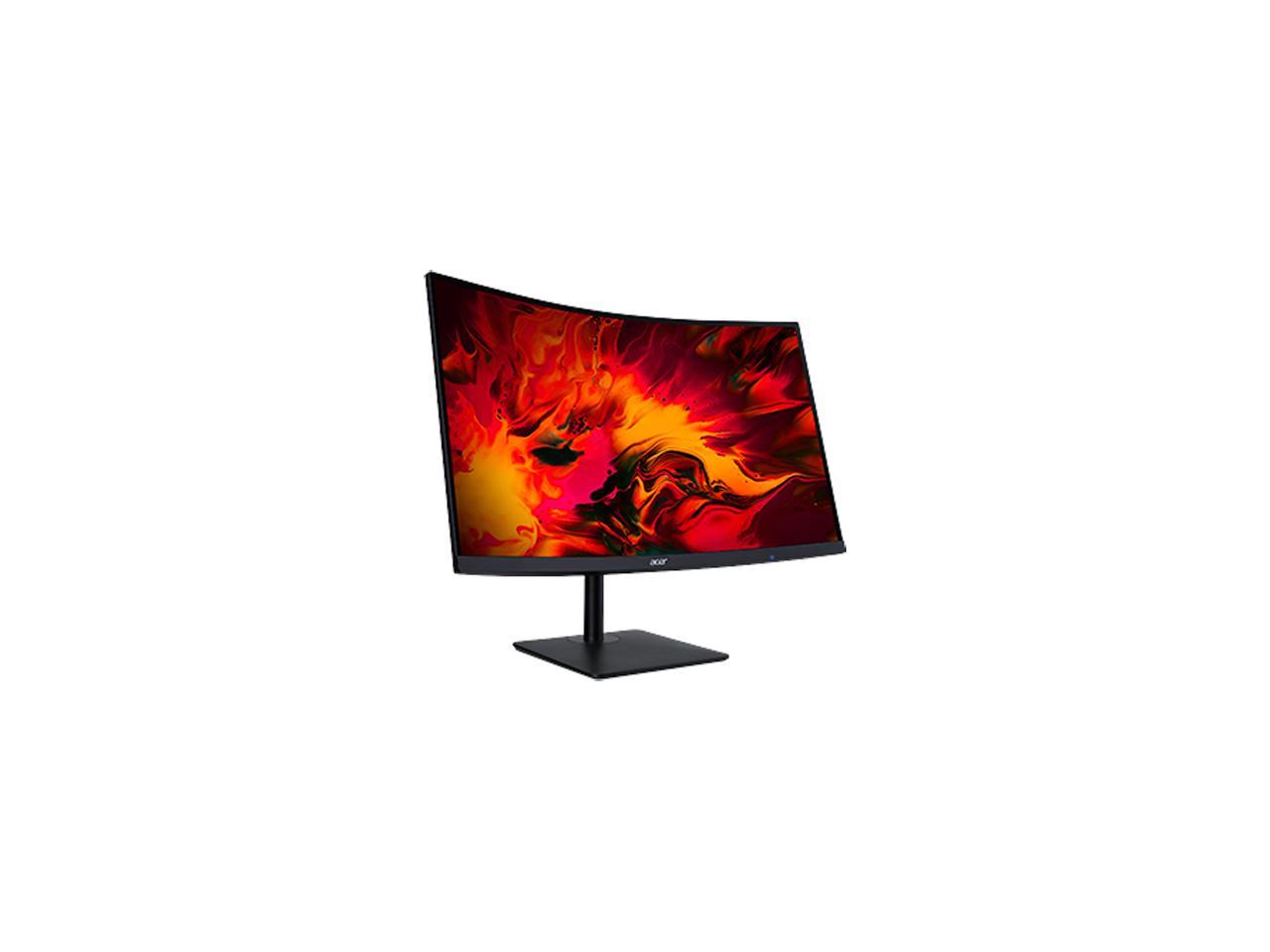 Acer Nitro XZ3 XZ273U Xbmiiphx 27" WQHD 2560 x 1440 (2K) 240Hz (Using Display Port), 1ms (GtG) - Up to 0.5ms (GtG), HDMI, DisplayPort, Audio FreeSync Premium Built-in Speakers Curved Gaming Monitor