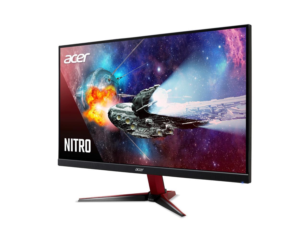 Acer Nitro VG252Q XBMIIPX 24.5" IPS 1920x1080 Full HD G Sync Compatible / AMD FreeSync Premium up to 0.5ms 240Hz VESA HDR400 Gaming Monitor, HDMIx2, DisplayPort, Speakers