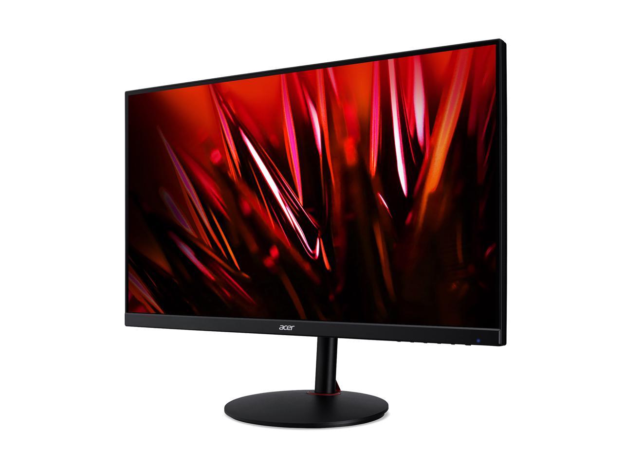 Acer Nitro XV320QU LVBMIIPHX 32â€? IPS 2560x1440 170Hz Refresh rate Up to 0.5ms response time AMD FreeSync Premium DCI-P3 90% TUV Eye safe certified Gaming Monitor, HDMIx2, DisplayPort, Speaker