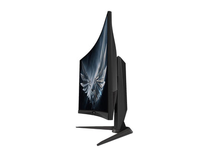 AORUS CV27F 27" Frameless Curved 1500R Gaming Monitor, Full HD 1080p, 90% DCI-P3 Color Accurate VA Panel, 1ms 165Hz, HDR, FreeSync Premium Pro, VESA, Zero Bright Dot Policy