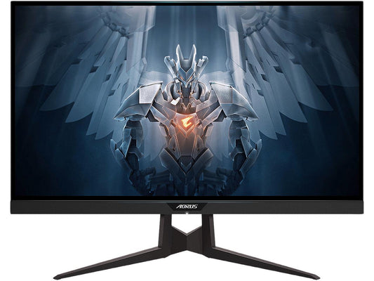 AORUS FI27Q 27" Frameless Gaming Monitor, Quad HD 1440p, 95% DCI-P3 Color Accurate IPS Panel, 1ms 165Hz, HDR, G-SYNC Compatible and FreeSync Premium, VESA, Zero Bright Dot Policy