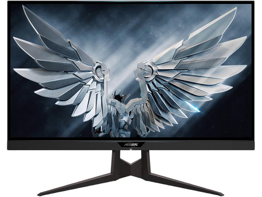 AORUS FI27Q-P 27" Frameless Gaming Monitor, QHD 1440p, 95% DCI-P3 Color Accurate IPS Panel, 1ms 165Hz, HDR, G-SYNC Compatible and FreeSync Premium, VESA, Zero Bright Dot Policy