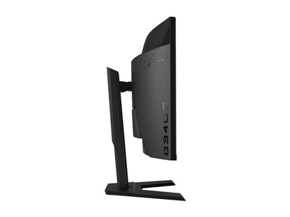 GIGABYTE G34WQC 34" 144Hz Curved Gaming Monitor, 3440 x 1440 VA 1500R Display, 1ms(MPRT), 87% DCI-P3, VESA Display HDR400, FreeSync Premium Pro, 2x Display Port 1.4, 2x HDMI 2.0