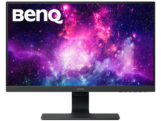 BenQ GW2480 24" Full HD 1920 x 1080 VGA HDMI DisplayPort Flicker-Free Technology Built-in Speakers Slim Bezel Design LED Backlit IPS Monitor