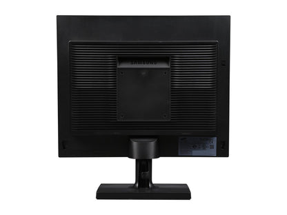 Samsung S19E200BR SE200 Series Black 19" LED Business Monitor, 1280 x 1024, 1000:1, 250cd/m2, VGA&DVI, VESA mountable