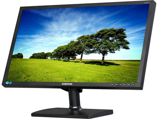 SAMSUNG S24E450DL 24" (Actual size 23.6") Full HD 1920 x 1080 5ms VGA DVI DisplayPort Flicker-Free Mega Dynamic Contrast Ratio LED Backlit LCD Monitor