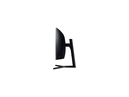 Samsung 890 Series C34H890 Black 34" Curved 3440 x 1440 WQHD+ sRGB 4ms 100Hz AMD FreeSync Monitor, 300cd/m2, HDMI / DP / USB-C / USB Hub Fully Adjustable Stand, VESA Compatible