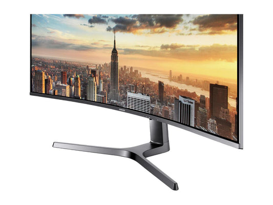 SAMSUNG C43J890 43" 3840 x 1200 Double FHD 5ms (GTG) 120Hz HDMI DisplayPort USB Type-C 32:10 Curved Super Ultra-Wide Monitor