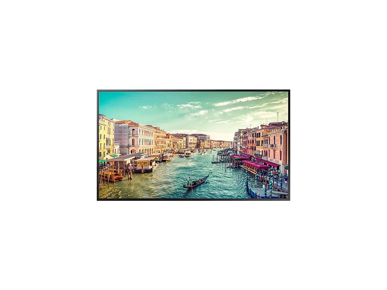 Samsung QM55R 55" 4K Ultra HD Commercial LCD Display (Cisco Certified Compatible Display), Built-in MagicInfo S6, SSSP 6.0, Speaker, Wi-Fi, Bluetooth, IP5x, 24/7 - LH55QMREBGCXZA