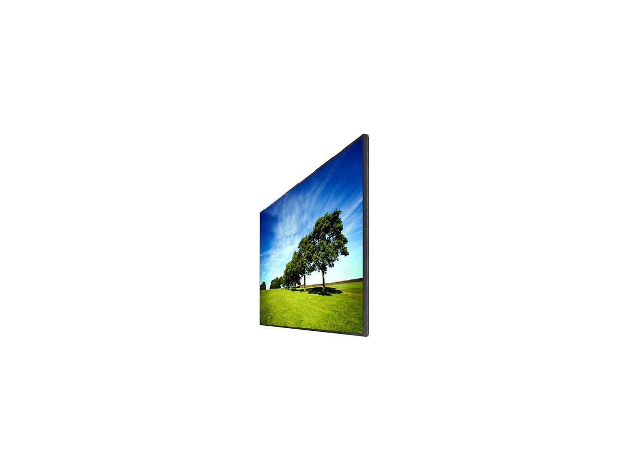 Samsung QB55R-N 55" Edge-Lit 4K Ultra HD Commercial LCD Display (Cisco Certified Compatible Display), Non Wi-Fi, Integrated Media Player and SoC, TAA - LH55QBRNBGCXGO