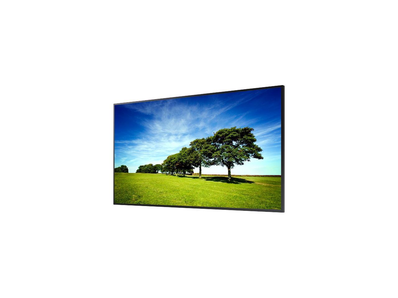 Samsung QB55R-N 55" Edge-Lit 4K Ultra HD Commercial LCD Display (Cisco Certified Compatible Display), Non Wi-Fi, Integrated Media Player and SoC, TAA - LH55QBRNBGCXGO