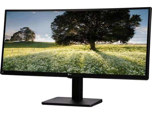 LG 34UB67-B Black 34" 21:9 UltraWide IPS LED Backlight LCD Monitor, DVI, HDMI, DisplayPort, USB, Built-in Speakers 300 cd/m2, Tilt Swivel Height Adjustable