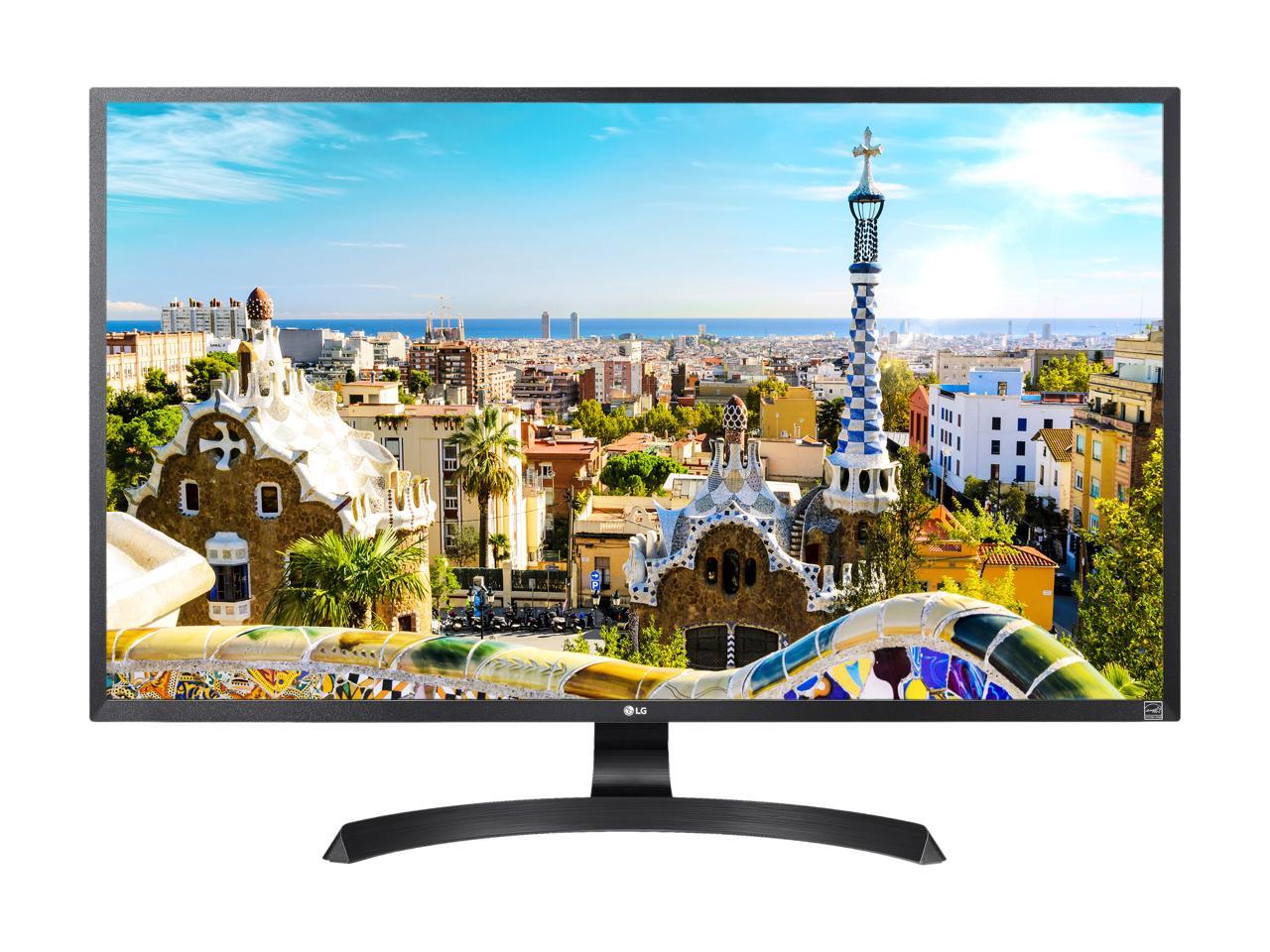 LG 32UD59-B 32" Ultra HD 3840 x 2160 4K 2xHDMI DisplayPort AMD FreeSync Flicker Safe Anti-Glare Backlit LED LCD Monitor