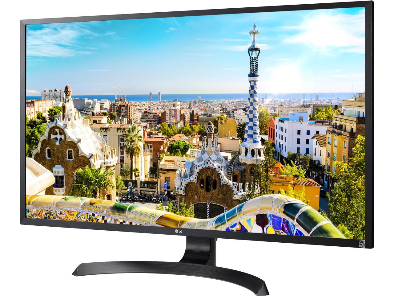 LG 32UD59-B 32" Ultra HD 3840 x 2160 4K 2xHDMI DisplayPort AMD FreeSync Flicker Safe Anti-Glare Backlit LED LCD Monitor