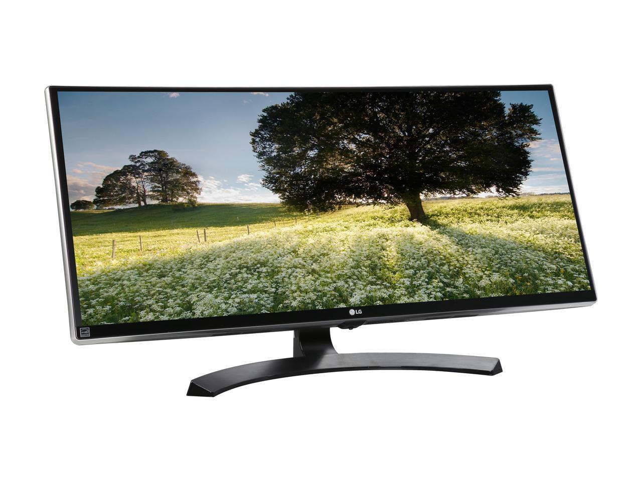 LG 34UM88-P 34" FreeSync IPS LED Monitor 3440 x 1440 WQHD 21:9 UltraWide 5ms On-Screen Control with 4-way Screen Split, Thunderbolt 2.0 and USB 3.0 Quick Charge HDMI DisplayPort