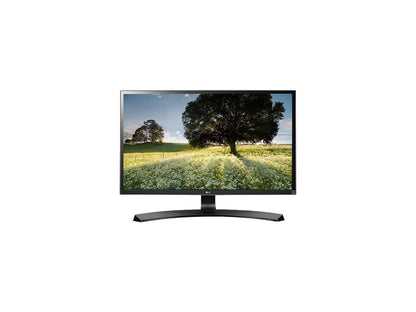 LG 27UD68P-B 27" FreeSync IPS LED Monitor 4K UHD 3840 x 2160 16:9 Widescreen On-Screen Control with Screen Split Game Mode & Black Stabilizer, VESA Mountable