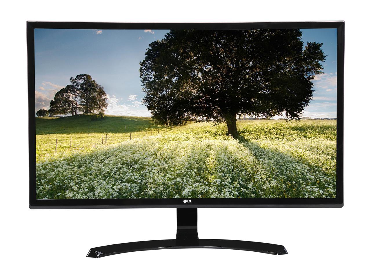 LG 27UD58-B IPS 4K UHD Free-Sync Gaming Monitor, 3840 x 2160, 1000:1 Contrast Ratio, DisplayPort, HDMI, Tilt, VESA Compatible