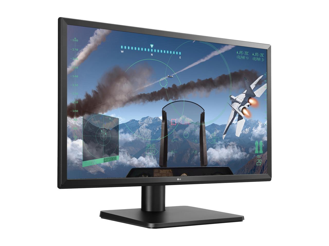 LG 27UD58P-B 27" IPS 4K UHD FreeSync Gaming Monitor, 3840 x 2160, 1000:1 Contrast Ratio, DisplayPort, HDMI, Tilt / Height Adjustable, VESA Compatible