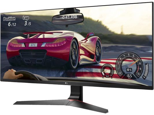 LG 34UM69G-B 34" Full HD 2560 x 1080 75Hz DisplayPort USB Type-C AMD FreeSync Built-in Speakers Flicker Safe Ultrawide Backlit LED IPS Gaming Monitor