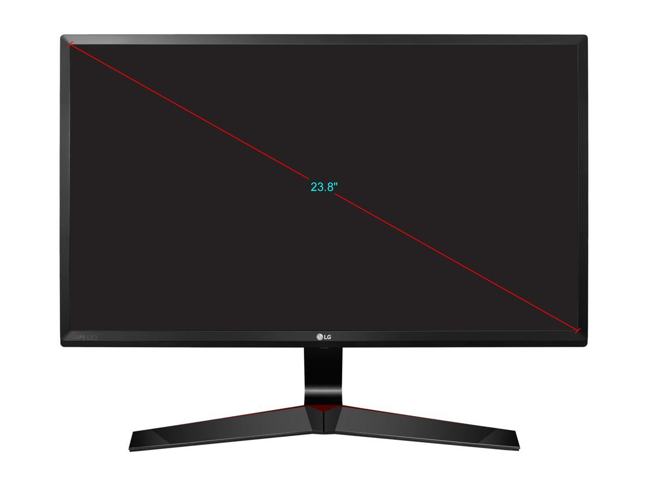 LG 24MP59G-P 24" (Actual size 23.8") Full HD 1920 x 1080 75Hz VGA HDMI AMD FreeSync Flicker Safe Anti-Glare Backlit LED IPS Gaming Monitor