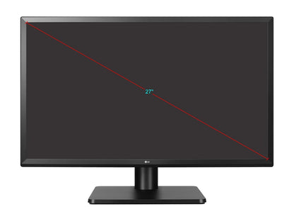 LG 27MU58P-B 27" 4K UHD 3840 x 2160 (4K) 5ms 60 Hz 2 x HDMI, DisplayPort FreeSync Built-in Speakers Gaming Monitor