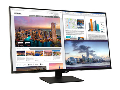 LG 43UD79-B 42.5" 4K UHD LED IPS Monitor, 3840 x 2160, HDCP, USB Type C, 4x HDMI, DisplayPort On-Screen control, Screen Split, Built-in Speakers