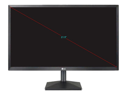 LG 22BK430H-B 22" (Actual size 21.5") Full HD 1920 x 1080 75Hz VGA HDMI AMD FreeSync Flicker Safe Anti-Glare Backlit LED IPS Monitor