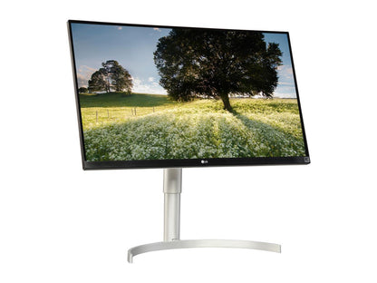 LG 27BL85U-W 27" 4K Ultra HD 3840 x 2160 HDMI DisplayPort USB Type-C FreeSync Tilt, Pivot, Height Adjustable IPS Monitor