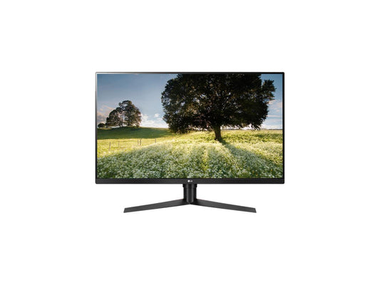 LG 32GK65B-B 32" Quad HD 2560 x 1440 2K Resolution 144Hz 2 x HDMI, DisplayPort Radeon FreeSync & NVIDIA G-SYNC Compatible Borderless Design HDCP Widescreen LED Backlit Gaming Monitor